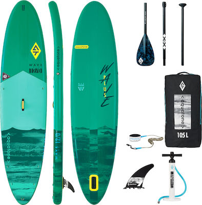 Aquatone Wave Plus 12.0" Inflatable SUP Board with Length 3.66m