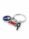 Troika Keychain Wallet On The Road Metallic Silver