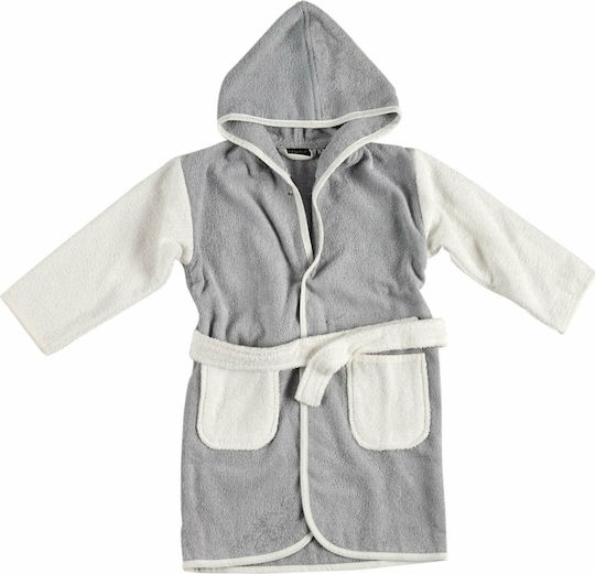 Kentia Kids Hooded Bathrobe Cricket 12 Kentia Kids Hooded Bathrobe Cricket 12