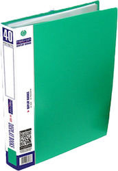 Metron Clipboard Flexible with 40 plastic sleev...