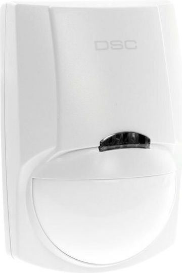 DSC PET Ενσύρματος RF Αισθητήρας Κίνησης Υπερύθρων 90° Εμβέλειας 15m