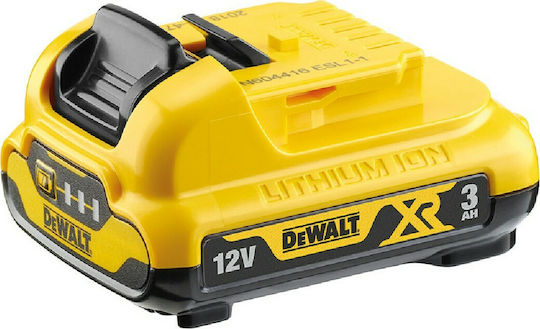 Dewalt XR Μπαταρία Εργαλείου Λιθίου 12V με Χωρητικότητα 2Ah