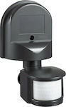 Starlux ST10F Motion Sensor with Range 12m 180° 1200W 230VAC in Black Color