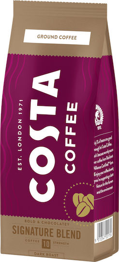 Costa Coffee Cafea Espresso Signature Prajire intensa Măcinat 200gr