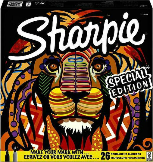 Sharpie Lion Zeichenmarker 0.9mm Dünne Set 26Stück