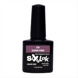 Sixteen Cosmetics SixLak Semi-Permanent Nail Po...