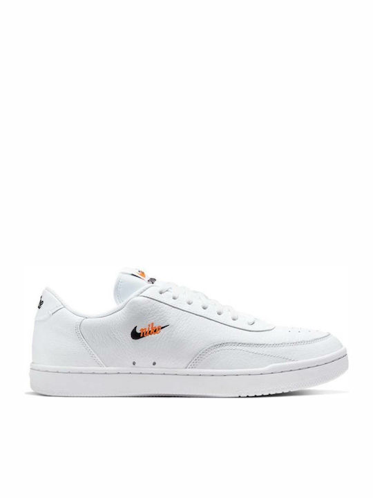 Nike Court Vintage Premium Ανδρικά Sneakers White / Black / Total Orange