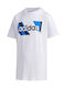 Adidas Kinder-T-Shirt Weiß Sport Inspired Tee