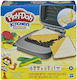 Hasbro Play-Doh Πλαστελίνη - Παιχνίδι Kitchen Creations Cheesy Sandwich για 3+ Ετών, 7τμχ