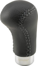 Bottari Leder mit grauer Naht Geschwindigkeitsknopf Universal Schwarz Bottari Leder mit grauer Naht Geschwindigkeitsknopf Universal Schwarz