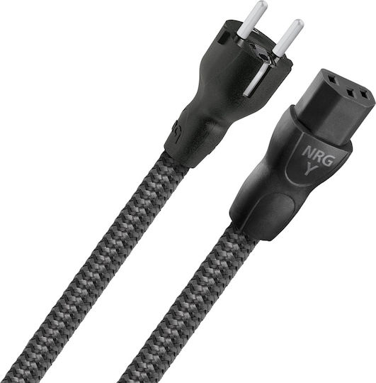 Audioquest Schuko - IEC C13 Cable 1m Μαύρο NRG-Y3