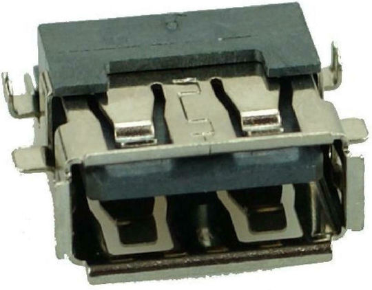Powertech USB 2.0 Connector A Type down Mid Solder (CON-U020)