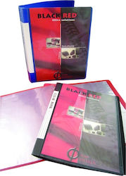 Black Red Ντοσιέ Σουπλ για Χαρτί A4 Black Red Ντοσιέ Σουπλ για Χαρτί A4