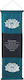 Alphab2b Hanging Handmade Turquoise Wall Decor Made of Fabric 37x119cm