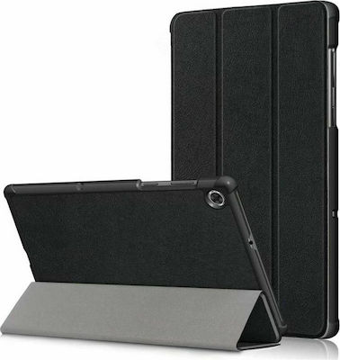 Tech-Protect Tri-Fold Klappdeckel Synthetisches Leder Schwarz (Lenovo Tab M10 Plus 10.3")