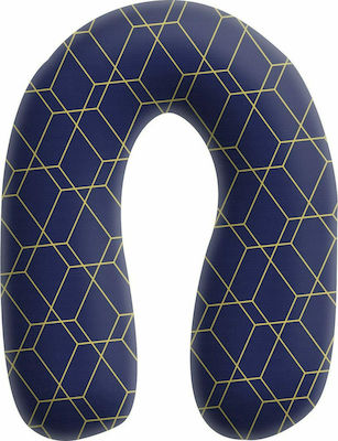 Greco Strom Nursing & Pregnancy Pillow Standard Honey Comb Blue VRE.THE.STA.ABL 75cm