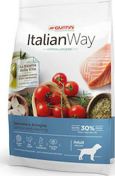 Giuntini Italian Way Medium Sensitive 12kg Ξηρά Τροφή χωρίς Γλουτένη για Ενήλικους Σκύλους Μεσαίων Φυλών με Ρέγγα και Σολομό