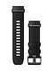 Garmin Λουράκι Υφασμάτινο Tactical Black (Fenix 3 / 5X / 5X Plus / 6X / 6X Pro / 7X / 7X Pro / 8 (51mm))