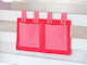 Kids Bed Storage Pocket Fuchsia