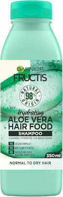 Garnier Fructis Hair Food Aloe Vera Shampoos Reconstruction/Nourishment for All Hair Types 350ml