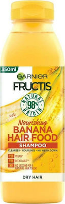 Garnier Fructis Hair Food Banana Σαμπουάν για Όλους τους Τύπους Μαλλιών 350ml