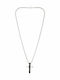 U.S. Polo Assn. Herren Kreuz aus Stahl mit Kette
