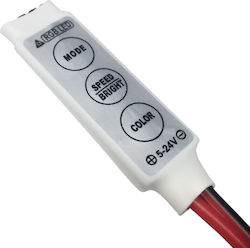 GloboStar RGB Controller Hand Tool με Καλώδιο 5-24 Volt 72 Watt 77412