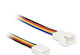DeLock Cable Pwm Fan Connection 4 Pin 0.5m 4-Pin pwm - 4-Pin pwm Cablu 0.5m Multicolor (85362)