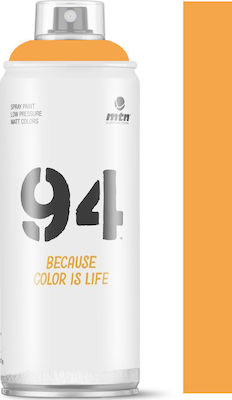 Montana Colors Σπρέι Βαφής 94 με Ματ Εφέ Tangerine RV-105 400ml