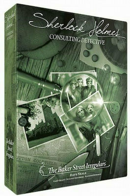 Space Cowboys Games Joc de Masă Sherlock Holmes Consulting Detective: The Baker Street Irregulars pentru 1-8 Jucători 10+ Ani ASMSCSHBS01EN