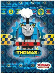 Luna Dosar cu Furtun pentru Hârtie A4 Albastru Thomas & Friends