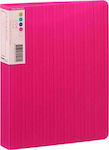 Foldermate Clipboard with 2 Rings 2/32 for Paper A4 Pink 1pcs