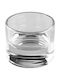 Uniglass Candle Holder suitable for Tealights Glass in Transparent Color 5x5x4cm 1pcs