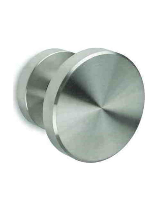 Convex Knob Front Door 697 Nickel