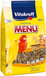 Vitakraft Premium Menu Birds Food for Canaries με Μέλι 1kg