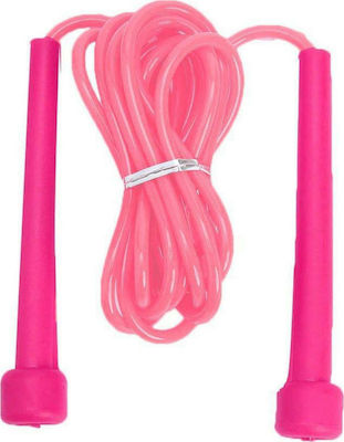 PVC Adjustable Jump Rope Pink 2.7m