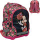 Street Minnie School Bag Backpack Elementary, Elementary in Pink color