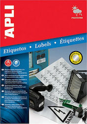 Apli 540 Self-Adhesive Rectangular A4 Labels 63.5x29.6mm