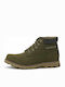 CAT Founder Men's Leather Military Boots Olive