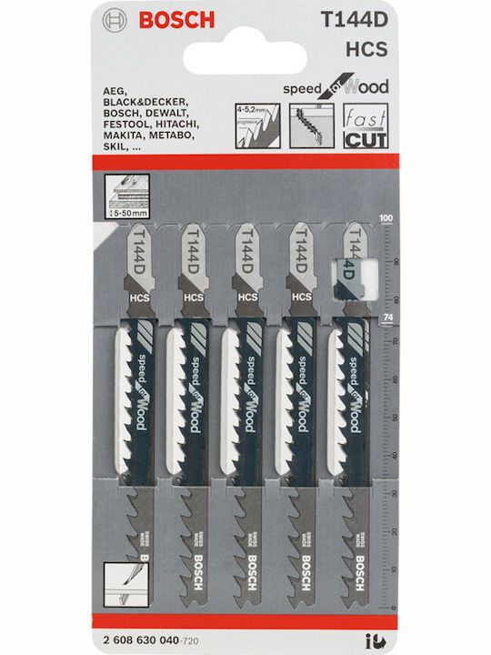 Bosch T344D 100mm 5Stück