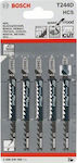 Bosch T244D Blade Speed for Wood for Wood 75mm 5pcs