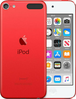 Apple iPod Touch 7th Generation MP3 Player (32GB) με Οθόνη LCD 4" Κόκκινο