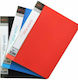 Salko Paper Clipboard Flexible with 60 plastic sleeves Slides for Paper A4 (Μiscellaneous colours) 1pcs
