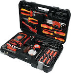 Yato YT-39009 Valiza cu 68 Set de scule de electrician