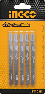 Ingco JBT101D Blade for Wood 74mm 5pcs