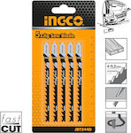 Ingco JBT244D Lamele pentru lemn 74mm 5buc