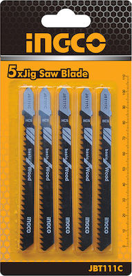 Ingco JBT111C Blade for Wood 74mm 5pcs