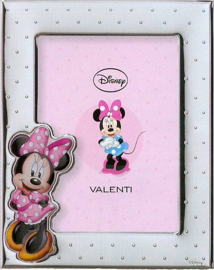Disney Minnie Mouse Παιδική Κορνίζα Ασημένια σε Ασημί Χρώμα 9x13cm