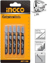 Ingco JBT118B Blade for Metal 5pcs