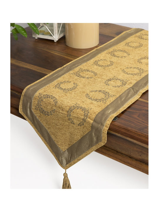 Silk Fashion 6416 Chenille Tablecloth Runner Χρ...